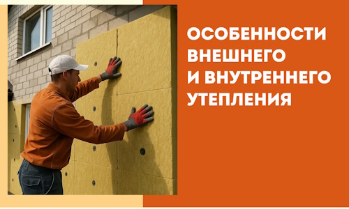 Какие особенности внешнего и внутреннего утепления в Нижнеудинске