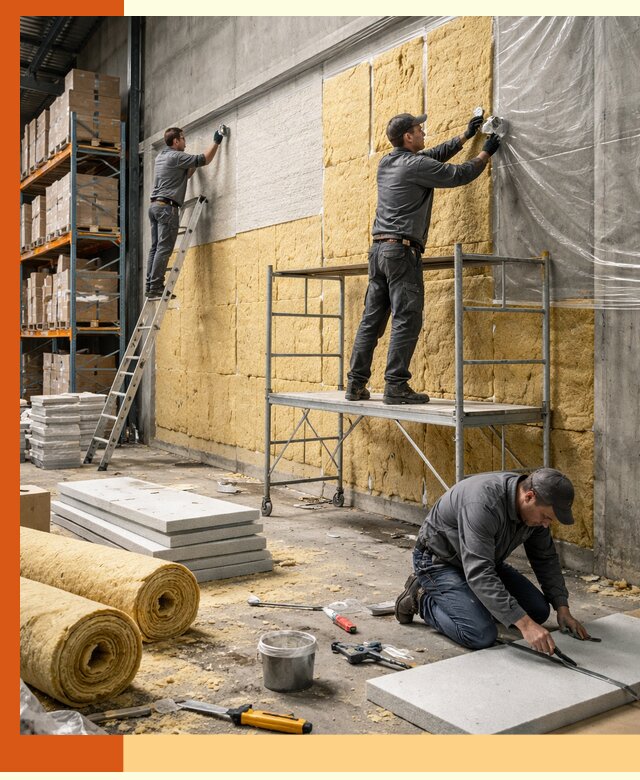 Утепление холодного склада под ключ в Нижнеудинске