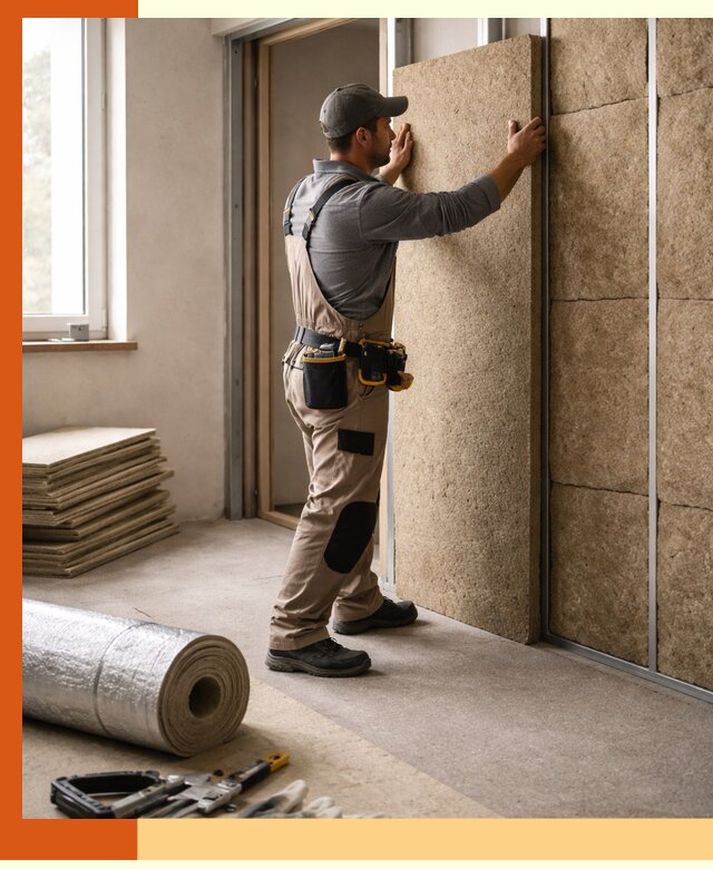 Шумоизоляция дома в Нижнеудинске — комплексная защита от шума